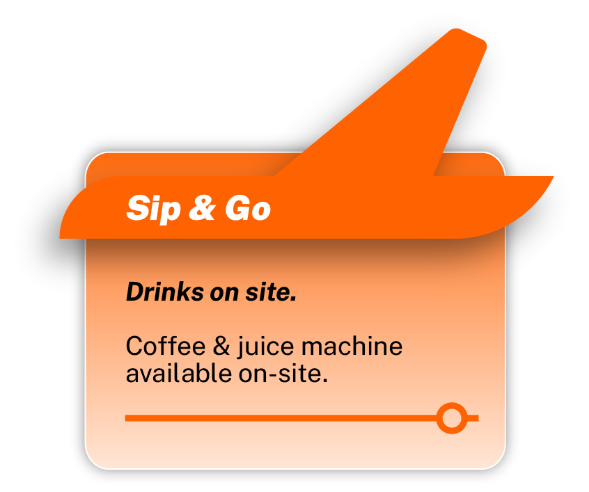 Skopje airport parking at AirGo facility